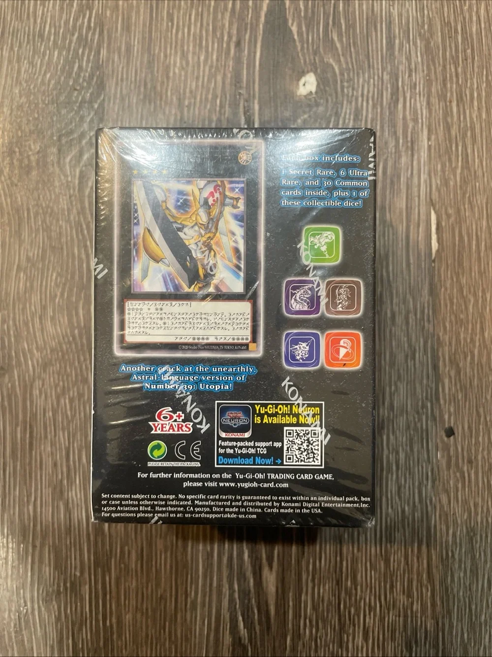 Yu-Gi-Oh! Battles of Legend Chapter 1 Booster Box - Blue/Purple